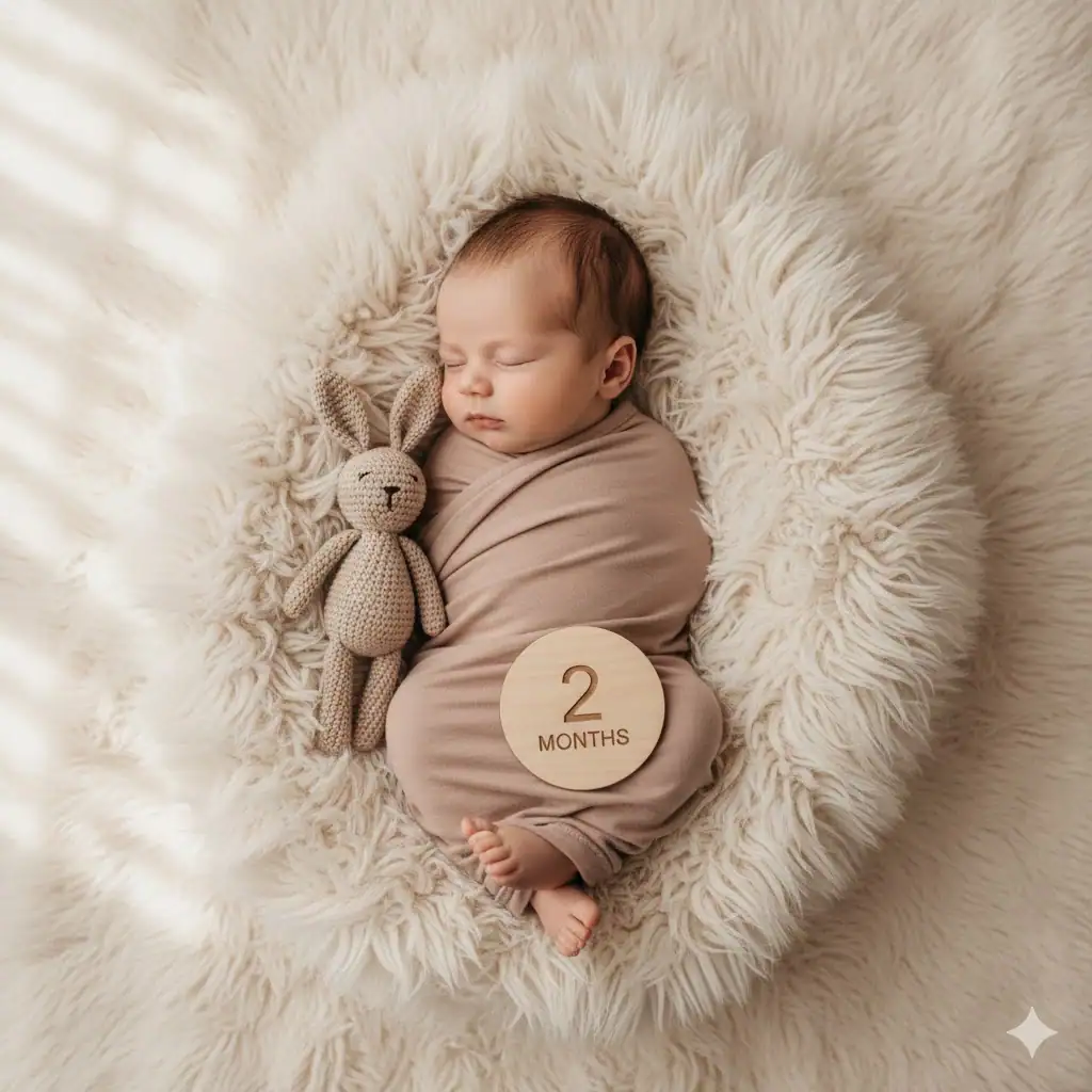 15 Adorable 2 Month Baby Picture Ideas You’ll Wish You Tried Sooner