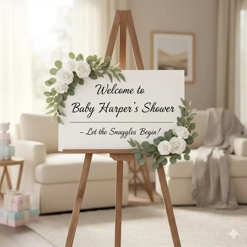 15 Baby Shower Sign Ideas That Will Make Your Guests Say ‘OMG So Cute’