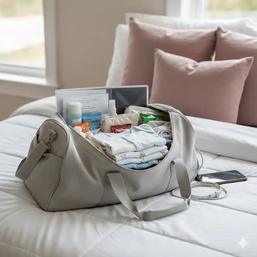 15 Must-Have Items You NEED in Your Hospital Bag Before Baby Arrives