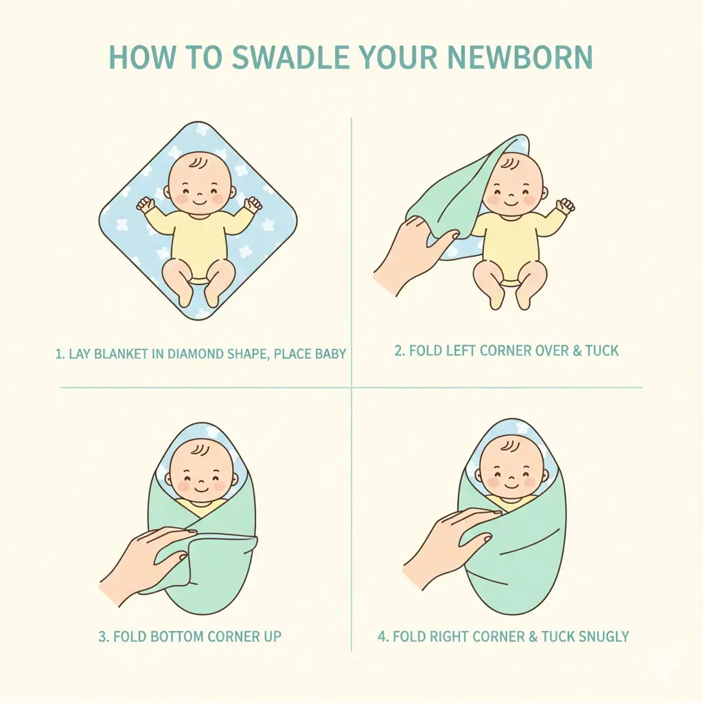 How to Swaddle a Newborn Like a Pro