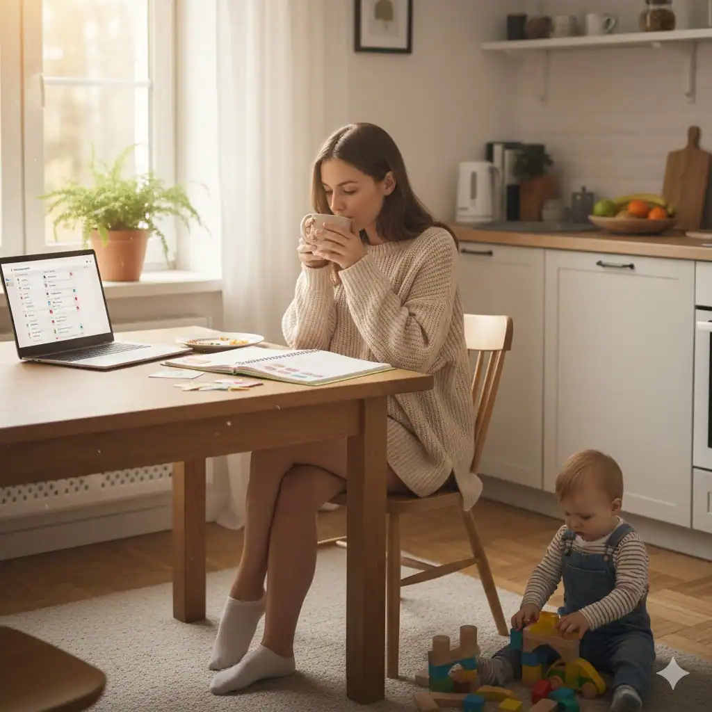 The Perfect Stay-at-Home Mom Schedule No One Told You About