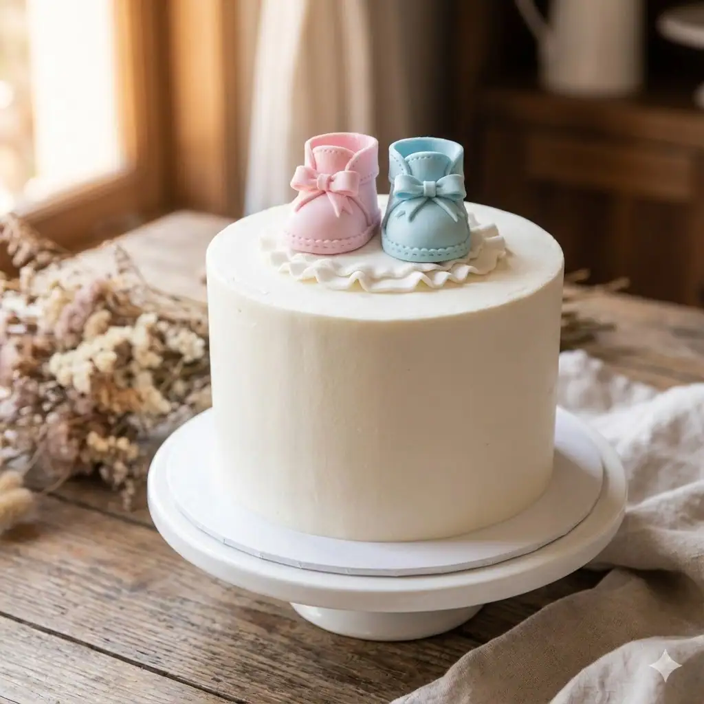 15 White Gender Reveal Cake Designs You’ll Wish You Found Sooner