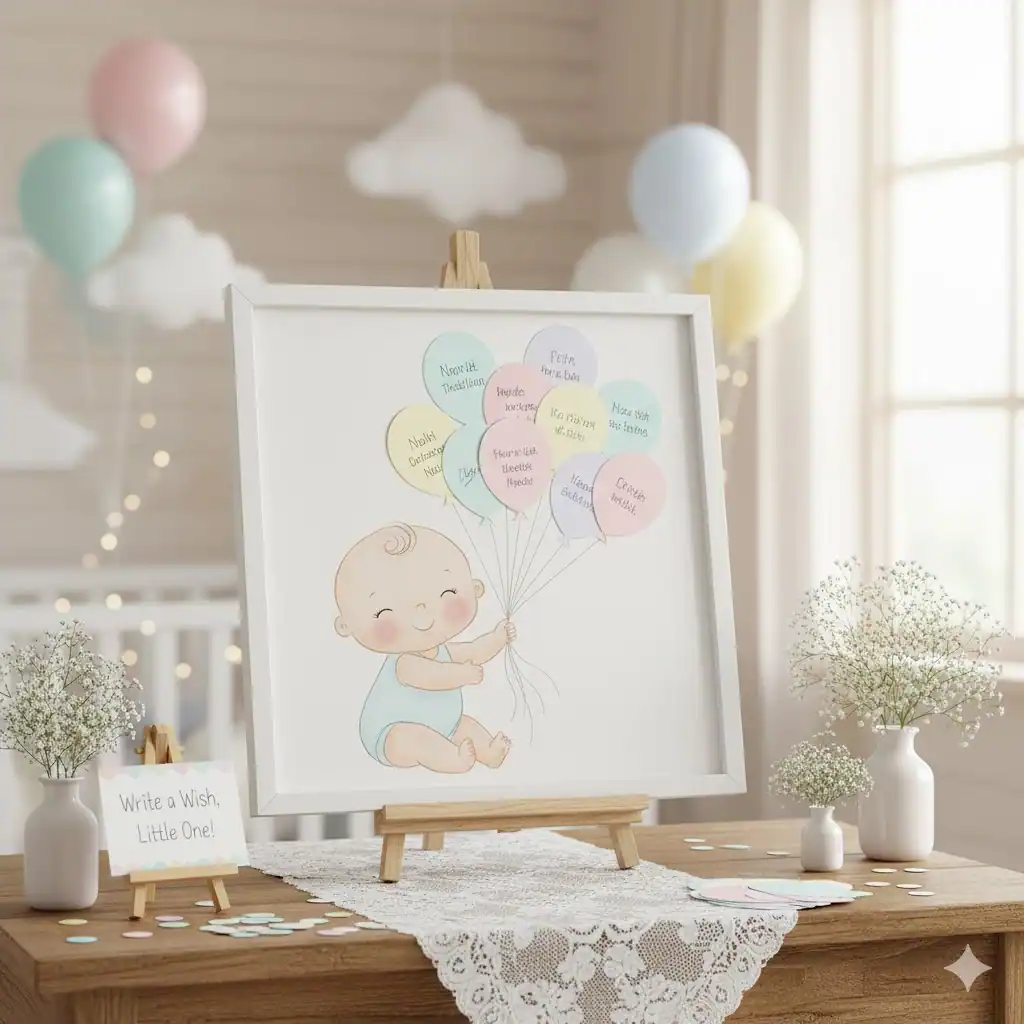 17 Genius Baby Shower Guest Book Ideas You’ll Wish You Knew Sooner