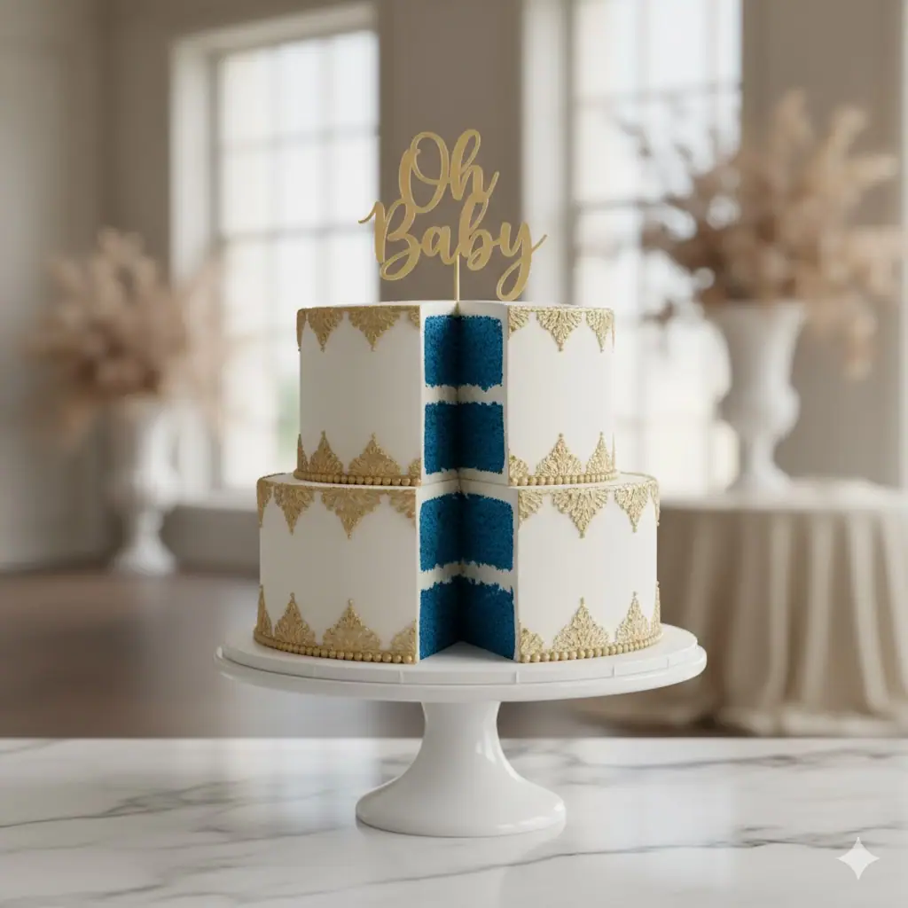 15 Gender Reveal Cake Ideas That’ll Leave Your Guests Speechless