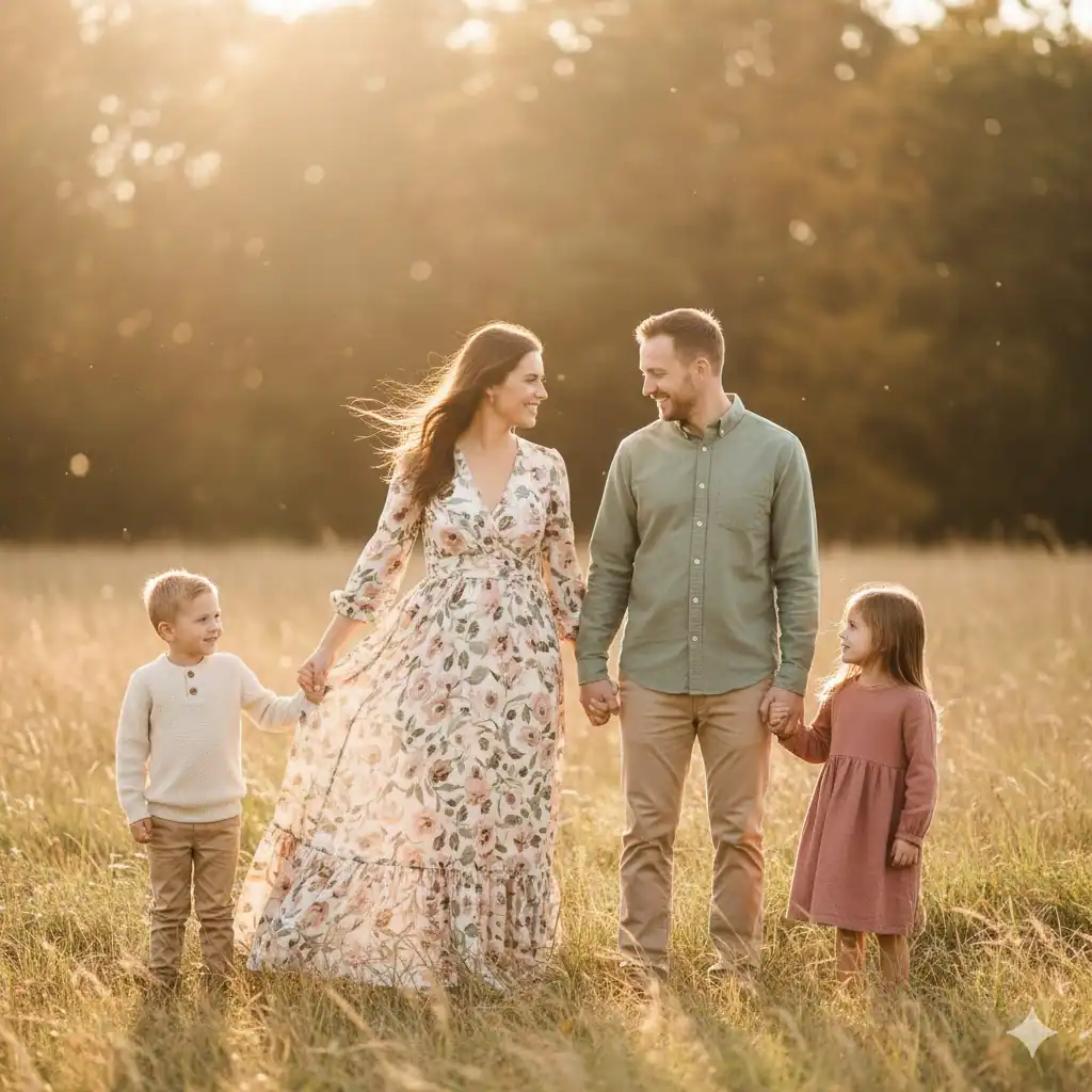 15 Family Portrait Outfit Ideas That Will Make Your Photos Look INSANELY Beautiful