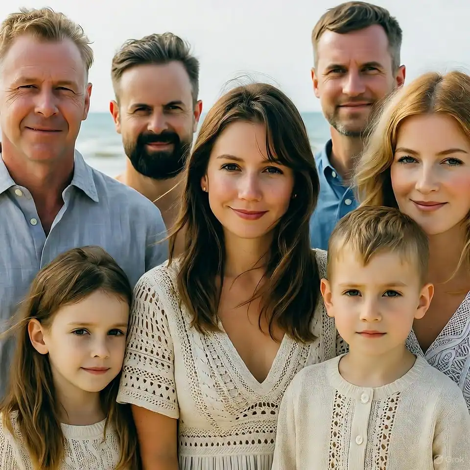 15 Stunning Beach Photoshoot Outfit Ideas for Families You’ll Want to Copy This Summer