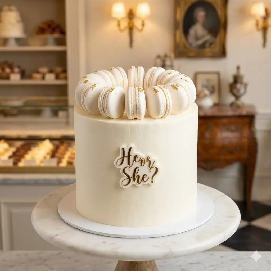 15 White Gender Reveal Cake Designs You’ll Wish You Found Sooner