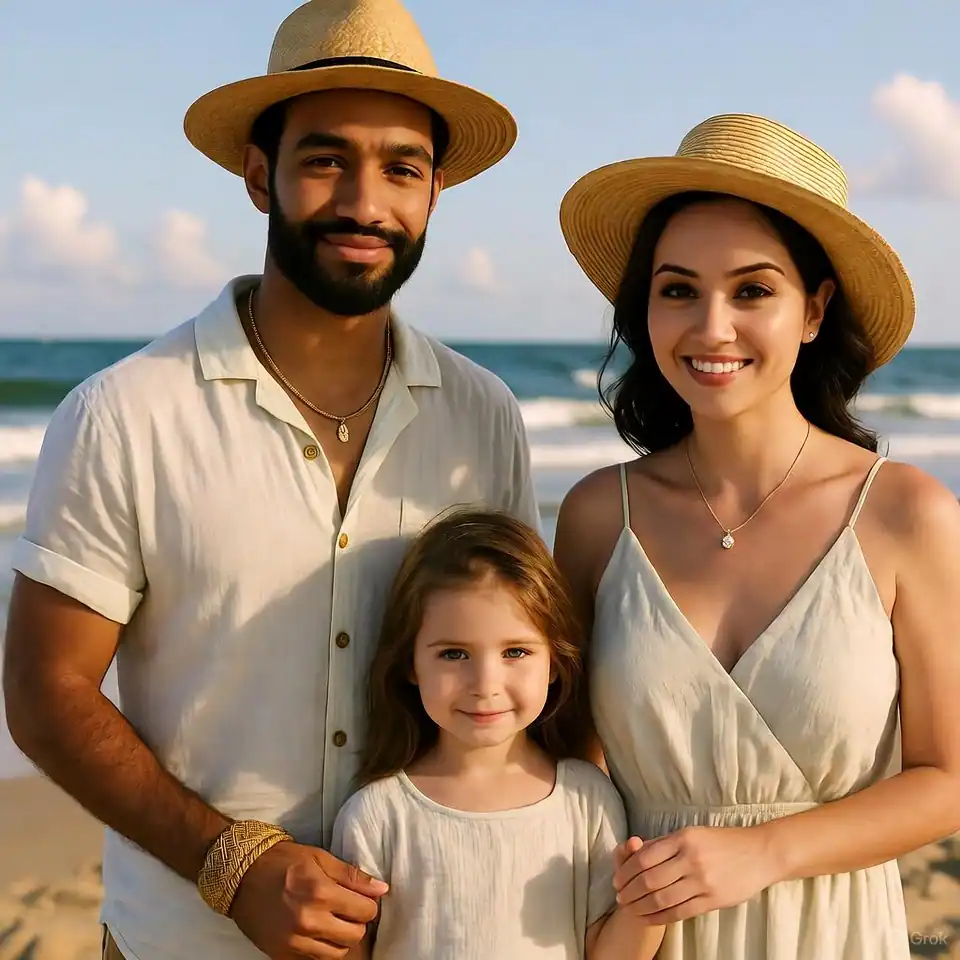 15 Stunning Beach Photoshoot Outfit Ideas for Families You’ll Want to Copy This Summer
