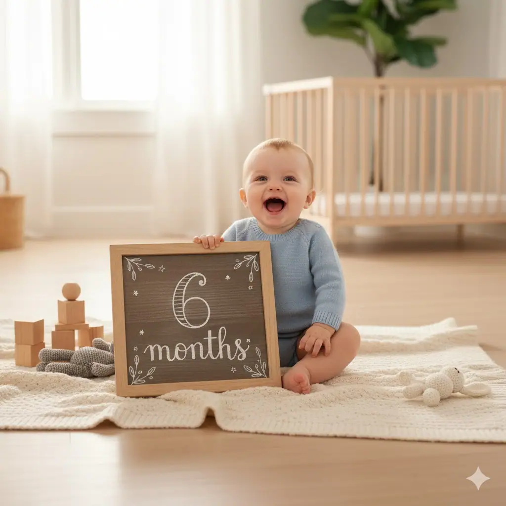 15 Adorable 6 Month Baby Picture Ideas That Will Make Your Feed Insta-Perfect