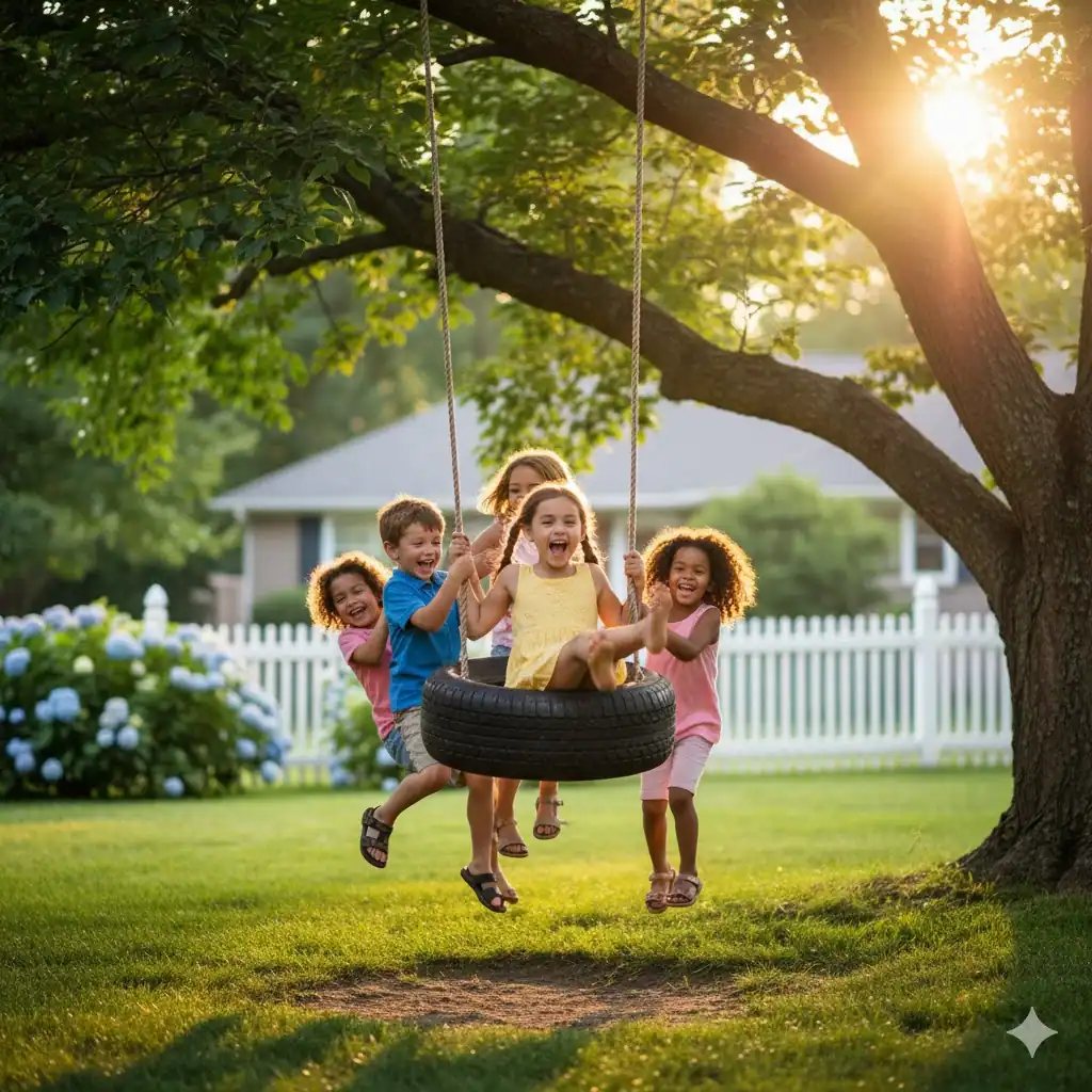 20 Genius Backyard Ideas for Kids That Will Keep Them Busy All Summer