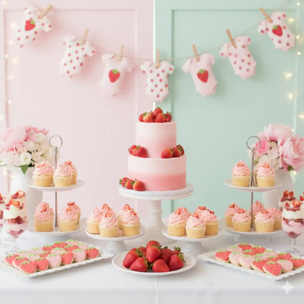 20 Strawberry Themed Baby Shower Ideas You’ll Regret Missing