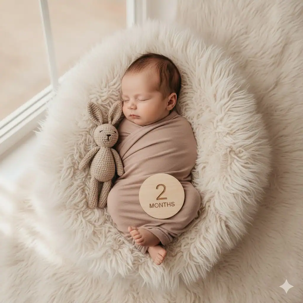 15 Adorable 2 Month Baby Picture Ideas You’ll Wish You Tried Sooner