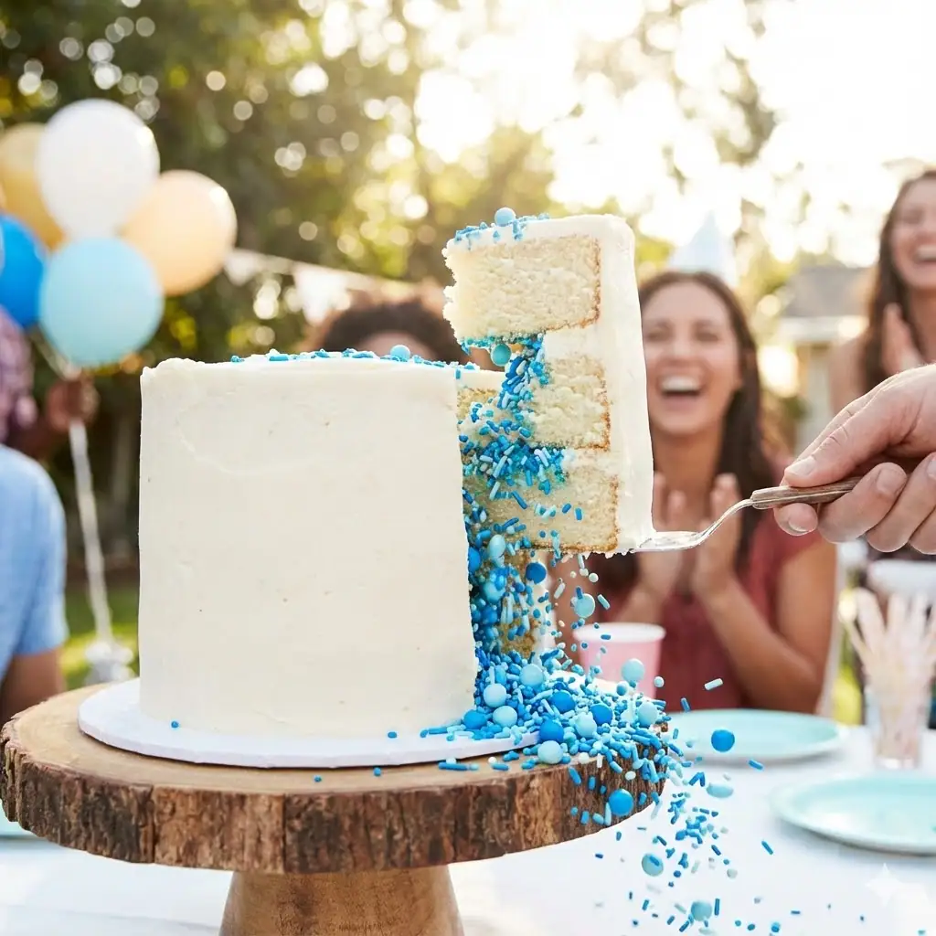 15 White Gender Reveal Cake Designs You’ll Wish You Found Sooner