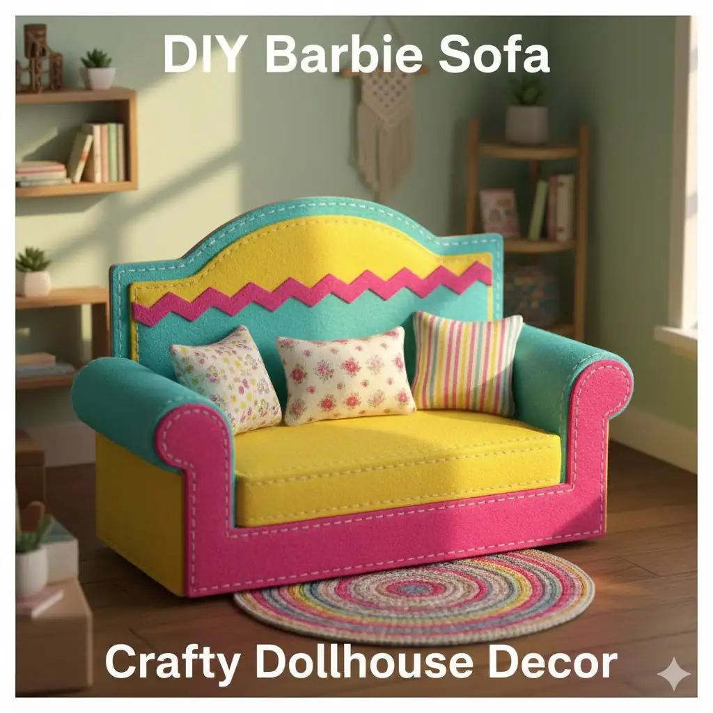 10 Adorable DIY Barbie Furniture Ideas You’ll Wish You Tried Sooner