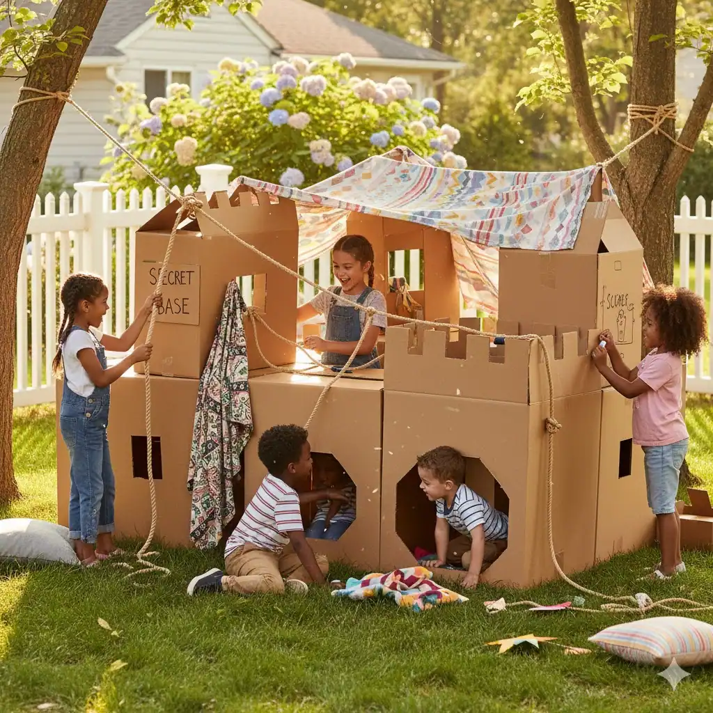 20 Genius Backyard Ideas for Kids That Will Keep Them Busy All Summer