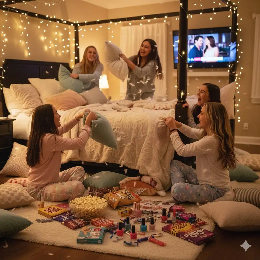 20 Crazy Fun Things to Do with Friends at Sleepovers