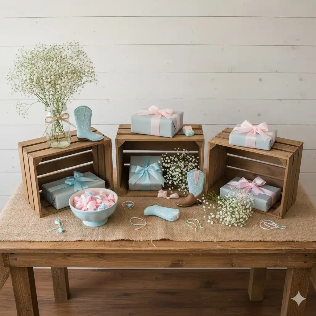 15 Budget-Friendly Boots and Bows Gender Reveal Decoration Ideas That Will Shock Your Guests