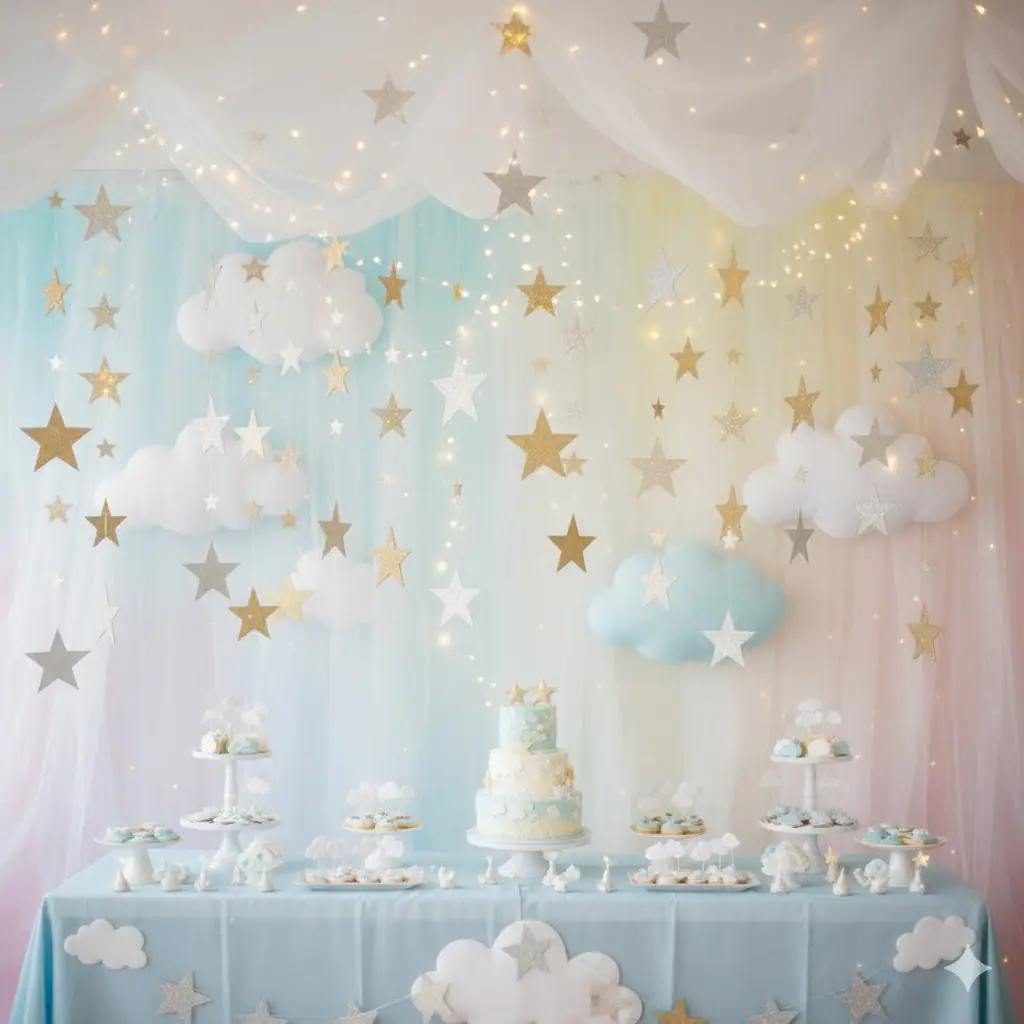 15 Dreamy Cloud Baby Shower Theme Ideas