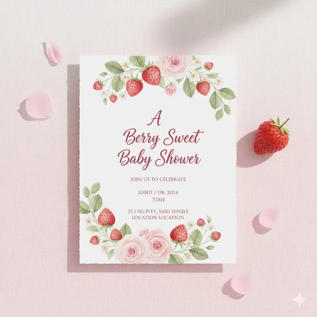 20 Strawberry Themed Baby Shower Ideas You’ll Regret Missing