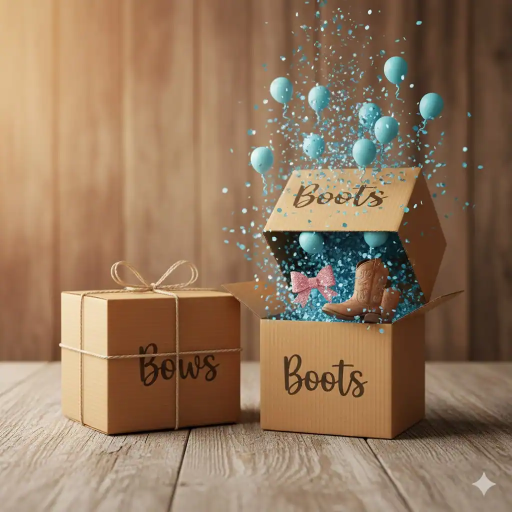 15 Boots or Bows Gender Reveal Ideas You’ve NEVER Seen Before