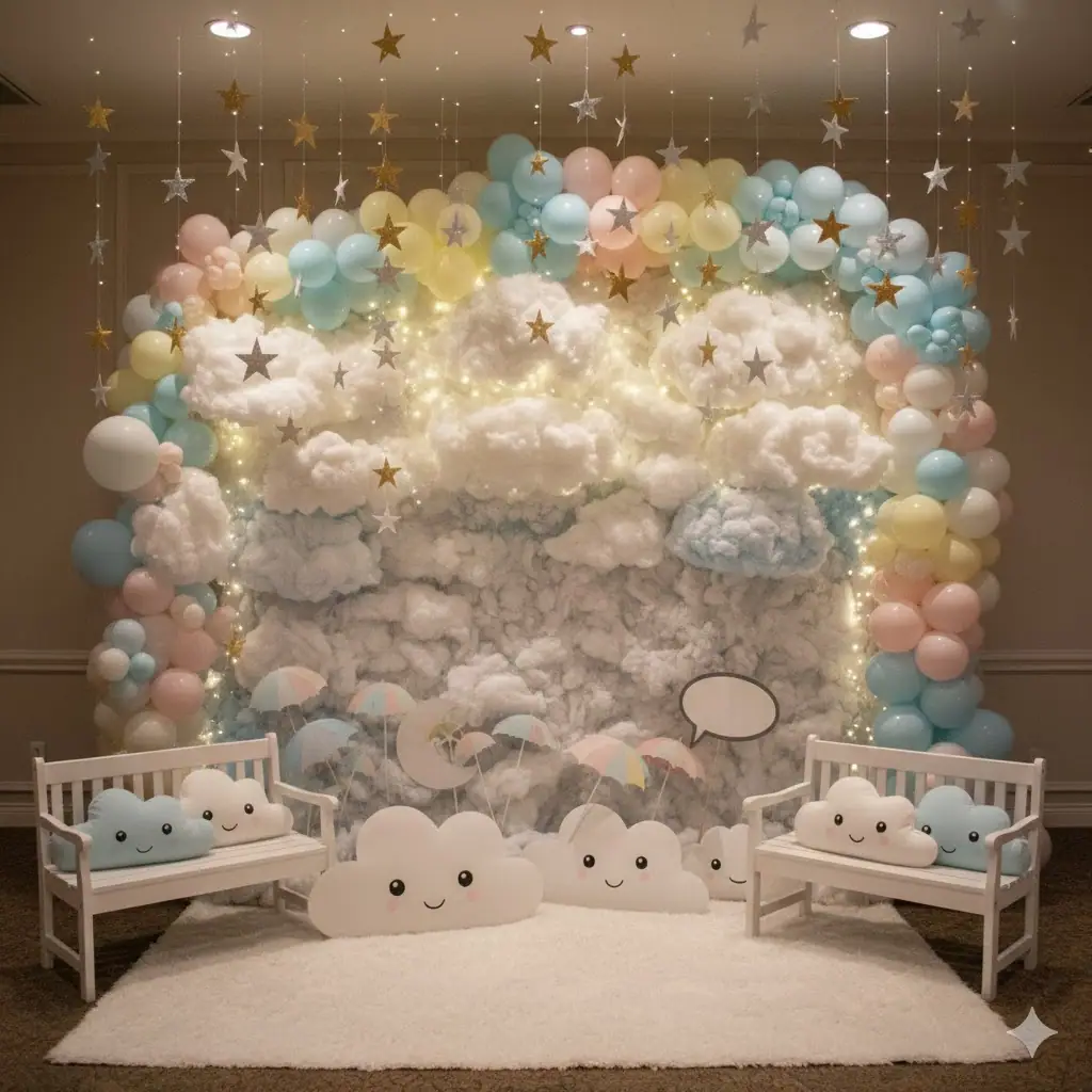 15 Dreamy Cloud Baby Shower Theme Ideas