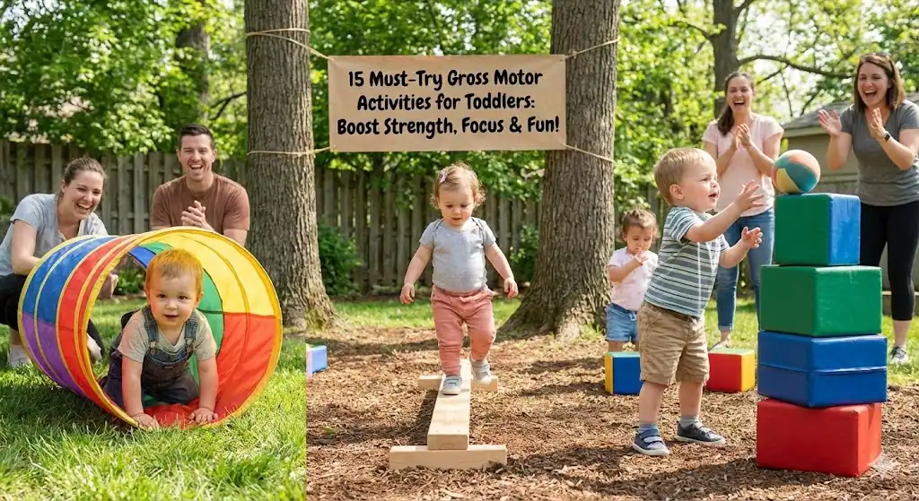 15 Must-Try Gross Motor Activities for Toddlers That Boost Strength, Focus & Fun