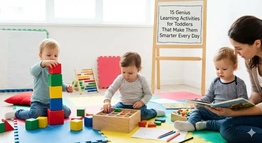 15 Genius Learning Activities for Toddlers That Make Them Smarter Every Day
