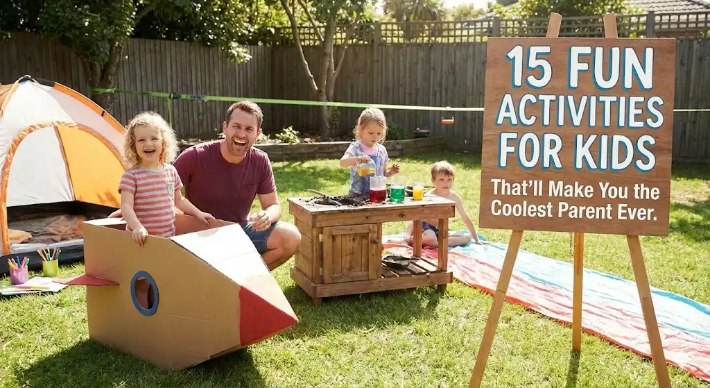 15 Fun Activities for Kids That’ll Make You the Coolest Parent Ever
