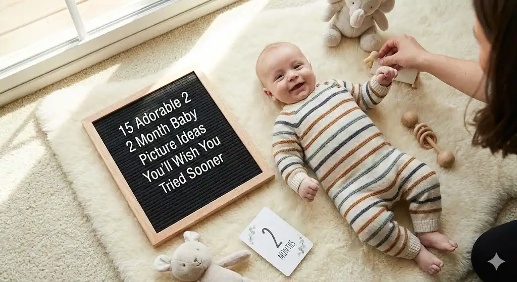 15 Adorable 2 Month Baby Picture Ideas You’ll Wish You Tried Sooner