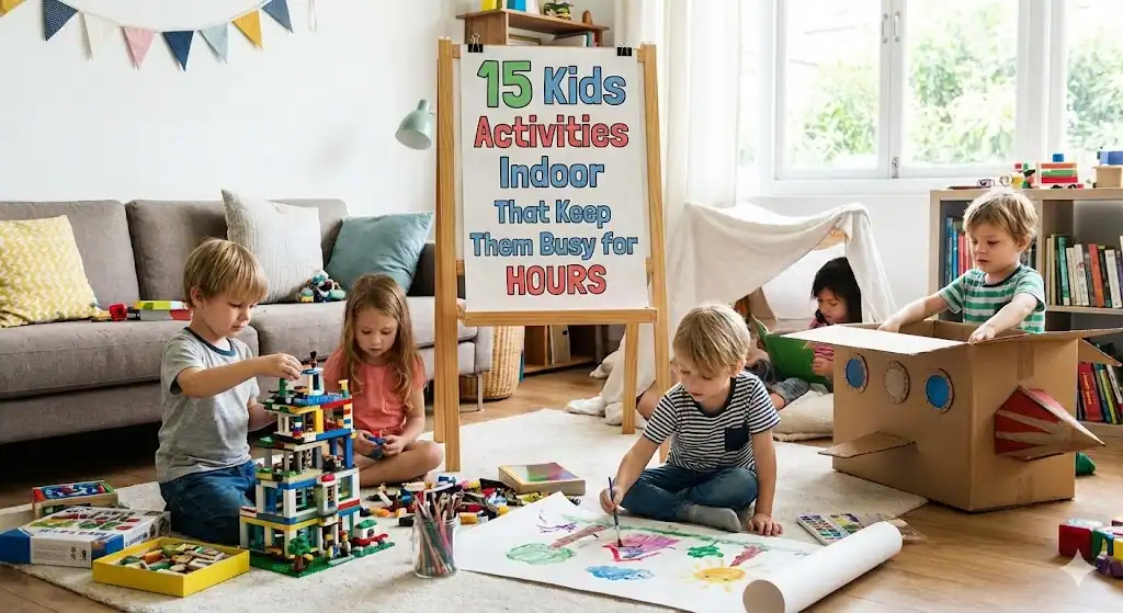 15 Kids Activities Indoor That Keep Them Busy for HOURS
