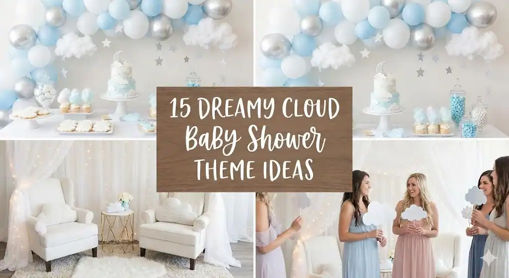 15 Dreamy Cloud Baby Shower Theme Ideas