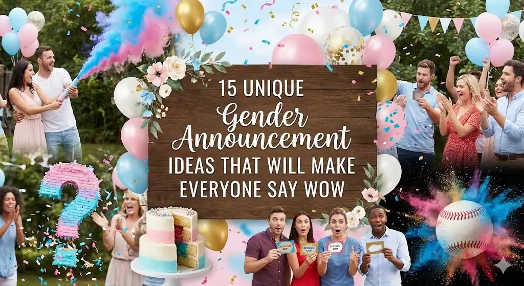 15 Unique Gender Announcement Ideas That Will Make Everyone Say WOW