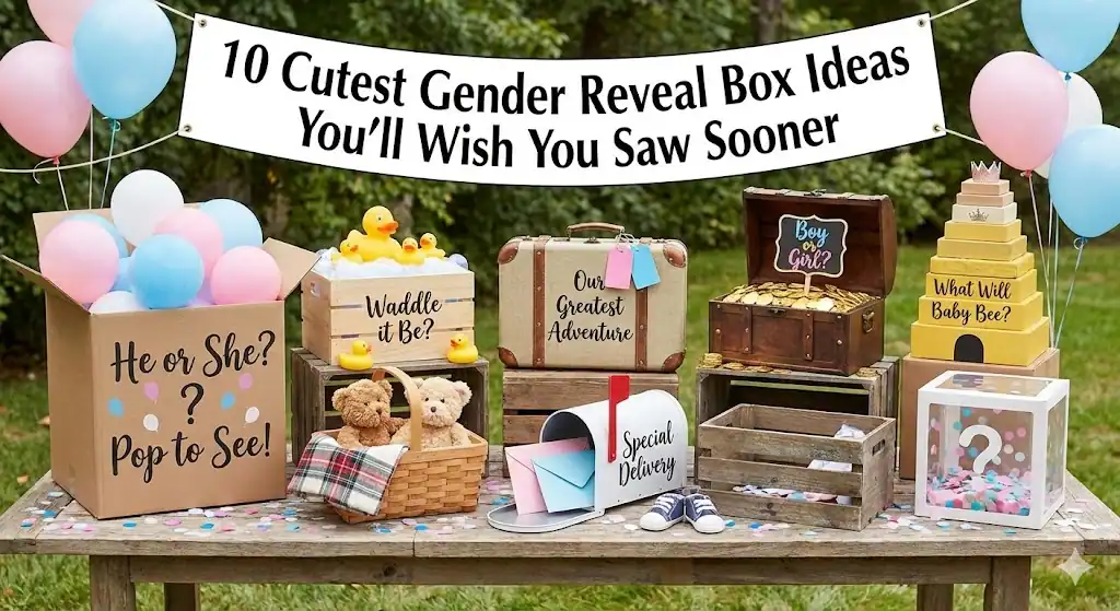 10 Cutest Gender Reveal Box Ideas You’ll Wish You Saw Sooner
