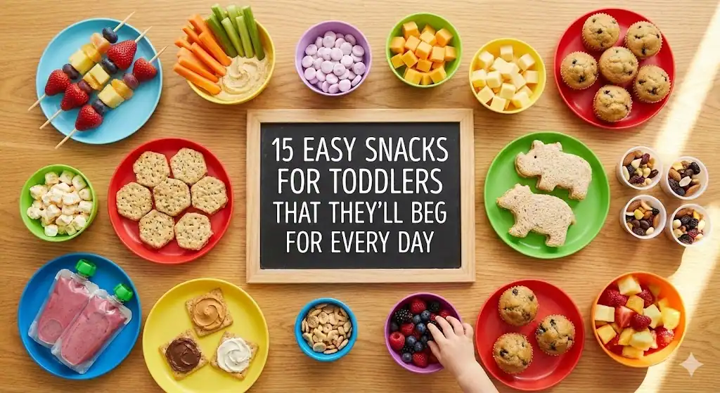 15 Easy Snacks for Toddlers That They’ll Beg for Every Day