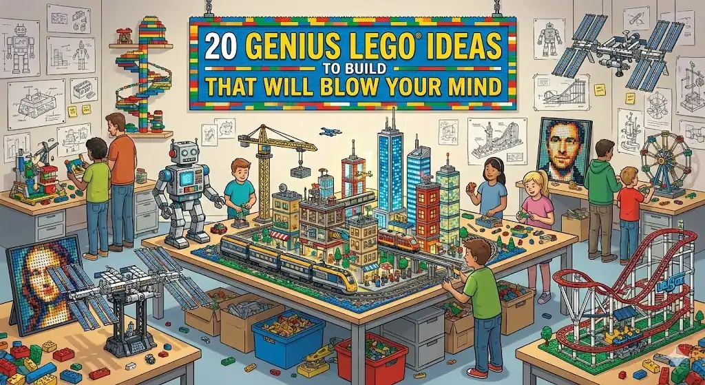 20 Genius LEGO Ideas to Build That Will Blow Your Mind