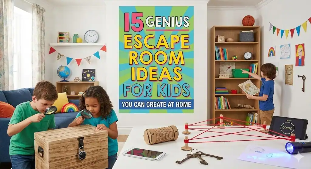 15 Genius Escape Room Ideas for Kids You Can Create at Home