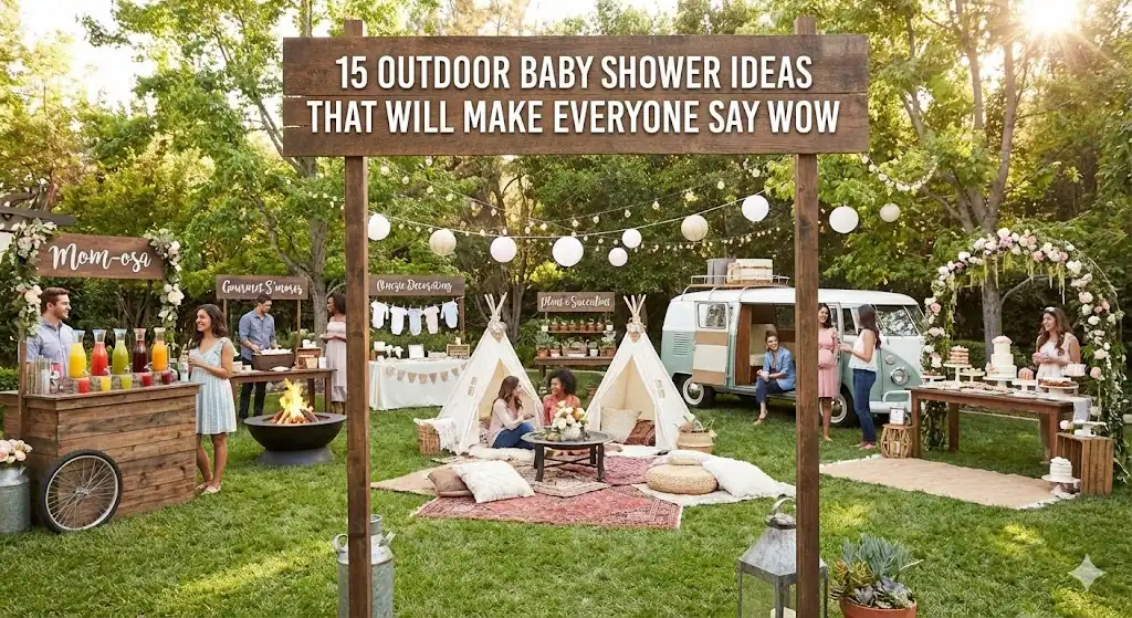 15 Outdoor Baby Shower Ideas That Will Make Everyone Say WOW
