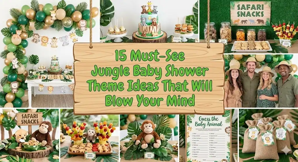 15 Must-See Jungle Baby Shower Theme Ideas That Will Blow Your Mind