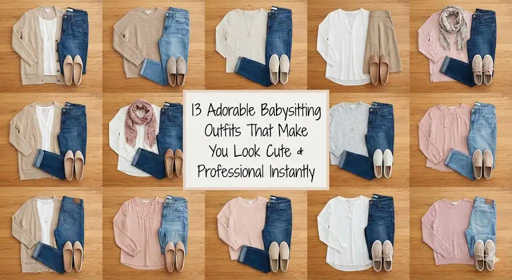 13 Adorable Babysitting Outfits That Make You Look Cute & Professional Instantly