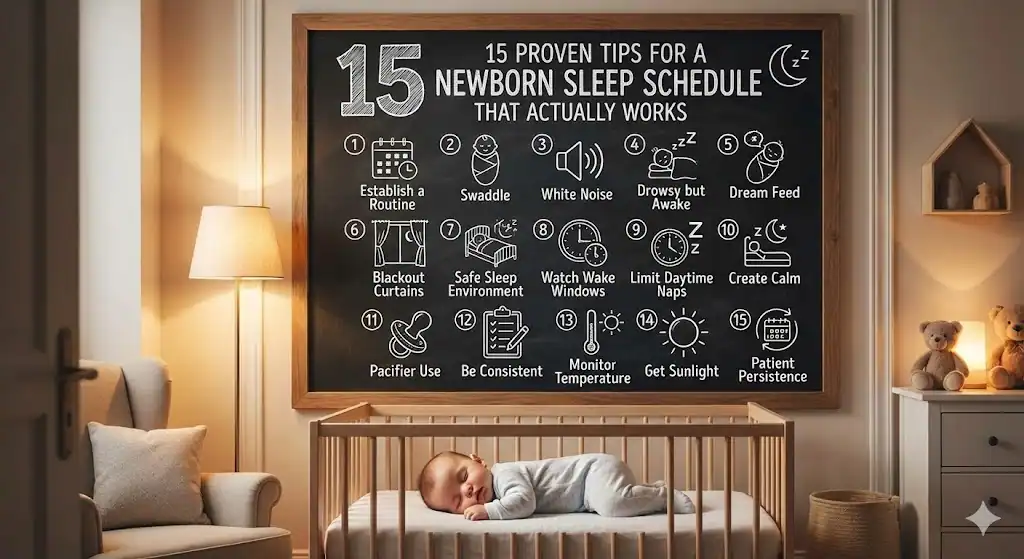 15 Proven Tips for a Newborn Sleep Schedule That Actually Works