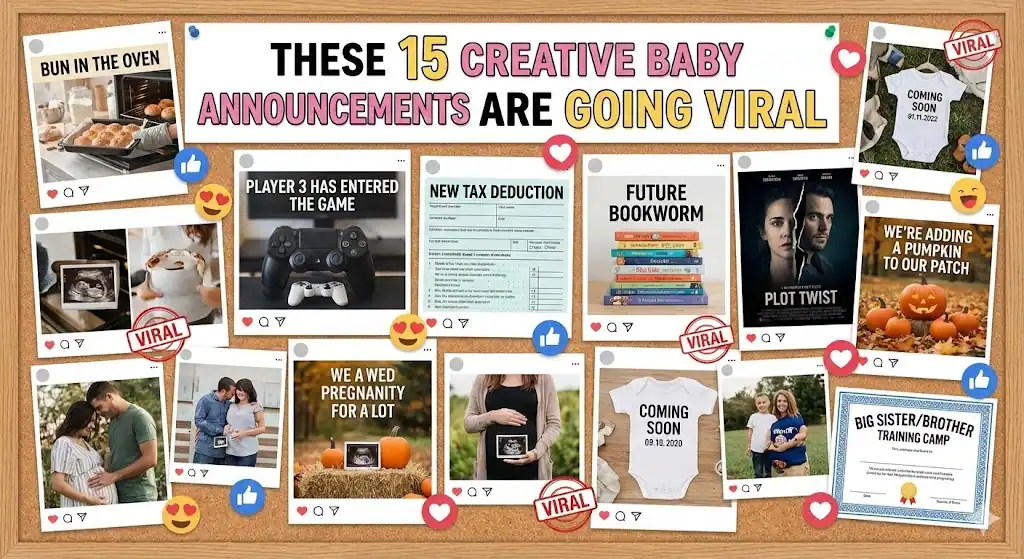 These 15 Creative Baby Announcements Are Going VIRAL