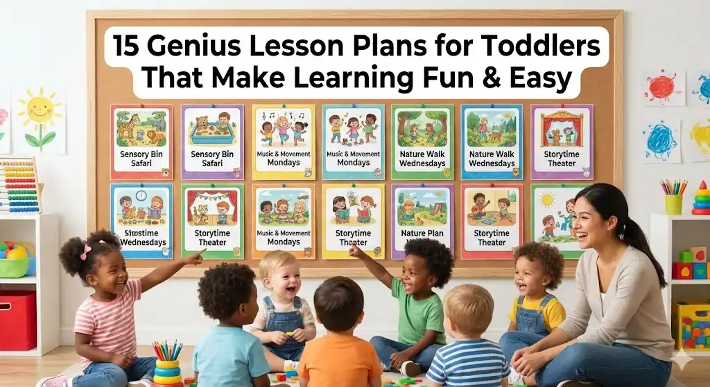15 Genius Lesson Plans for Toddlers That Make Learning Fun & Easy
