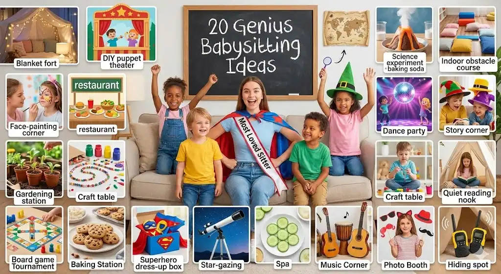 20 Genius Babysitting Ideas That Make You the Most Loved Sitter Ever