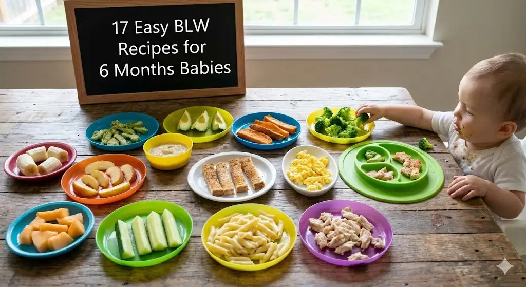 17 Easy BLW Recipes for 6 Months Babies
