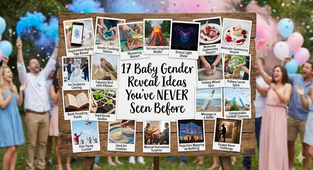 17 Baby Gender Reveal Ideas You’ve NEVER Seen Before