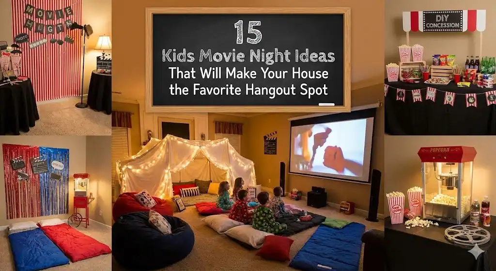 15 Kids Movie Night Ideas That Will Make Your House the Favorite Hangout Spot