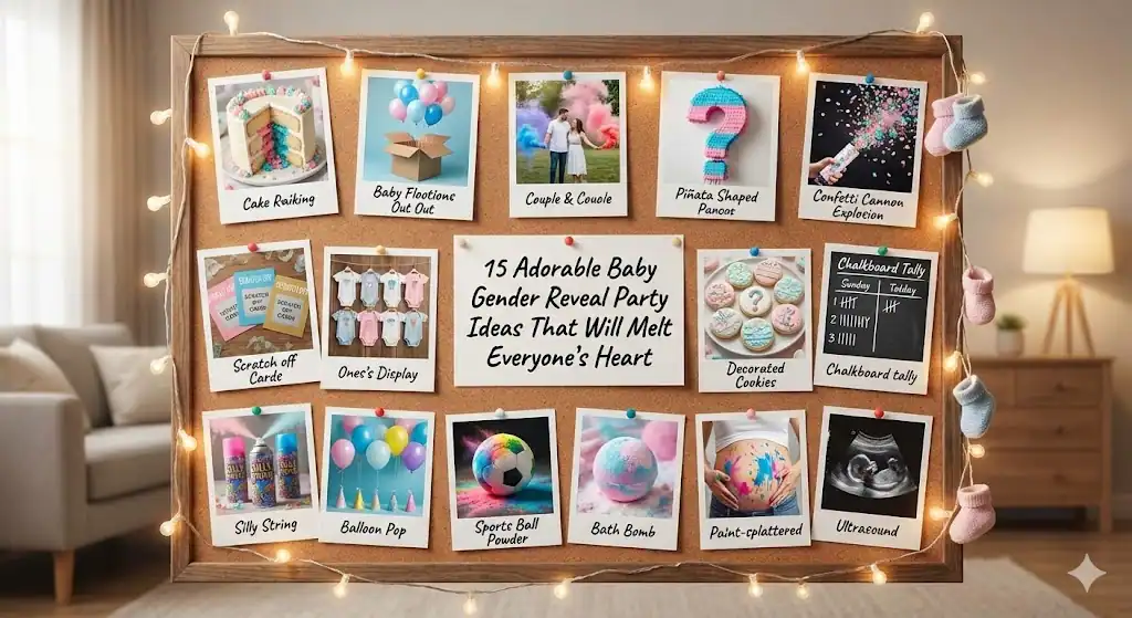 15 Adorable Baby Gender Reveal Party Ideas That Will Melt Everyone’s Heart
