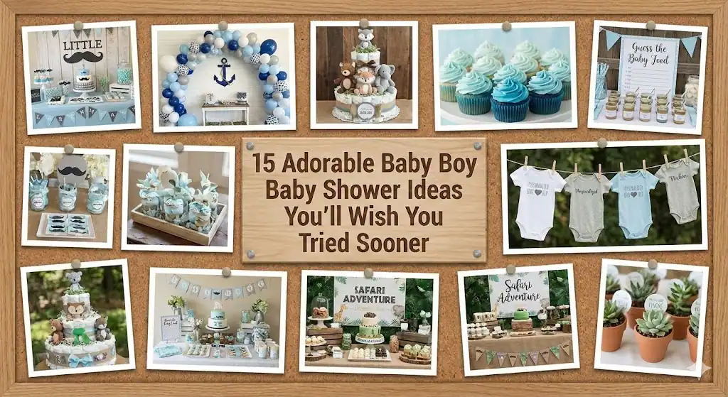 15 Adorable Baby Boy Baby Shower Ideas You’ll Wish You Tried Sooner