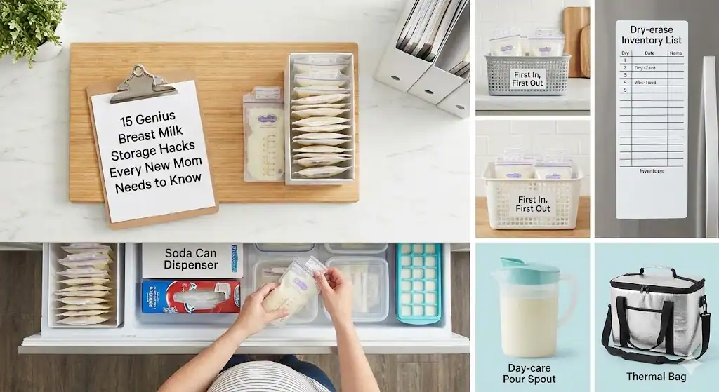 15 Genius Breast Milk Storage Hacks Every New Mom Needs to Know