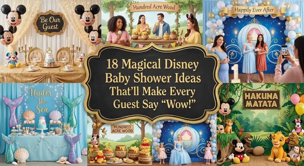 18 Magical Disney Baby Shower Ideas That’ll Make Every Guest Say “Wow!”